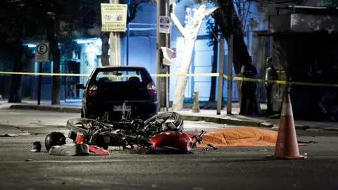 Accidente de tránsito en Chiguayante deja a un joven motociclista fallecido