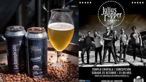 “La Innombrable”: tres reconocidas marcas penquistas se unen para crear un producto que fusiona la música, la cerveza y el café de Rendibú