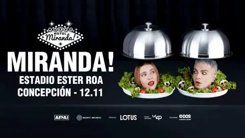 Miranda! vuelve a Concepción: el dúo argentino se presentará en el Ester Roa y podrás usar tu Pase Cultural para verlos