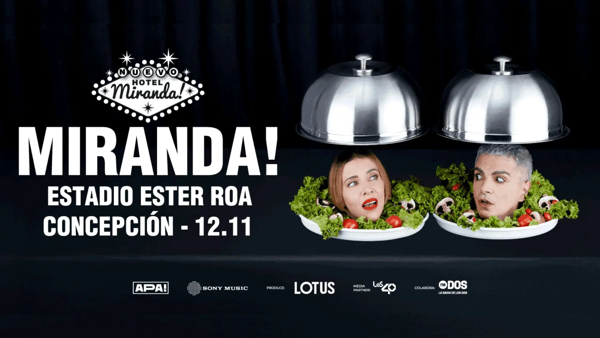 Miranda! vuelve a Concepción: el dúo argentino se presentará en el Ester Roa y podrás usar tu Pase Cultural para verlos