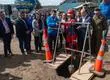 Colocan la primera piedra de la nueva Dirección de Seguridad Pública de Concepción