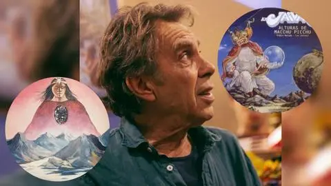 Falleció René Olivares, el pintor detrás del logo y las carátulas de Los Jaivas