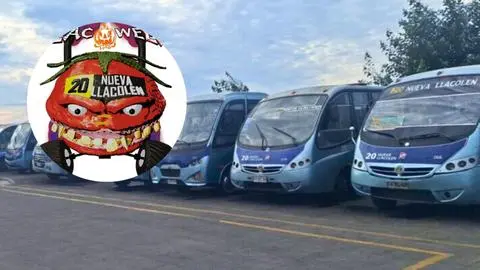 Línea de buses de Concepción celebra Halloween con un espeluznante boleto