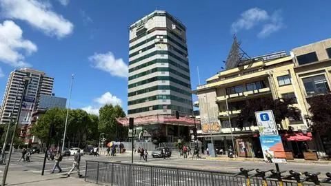 Caja Los Andes y el futuro de su edificio quemado en el centro de Concepción