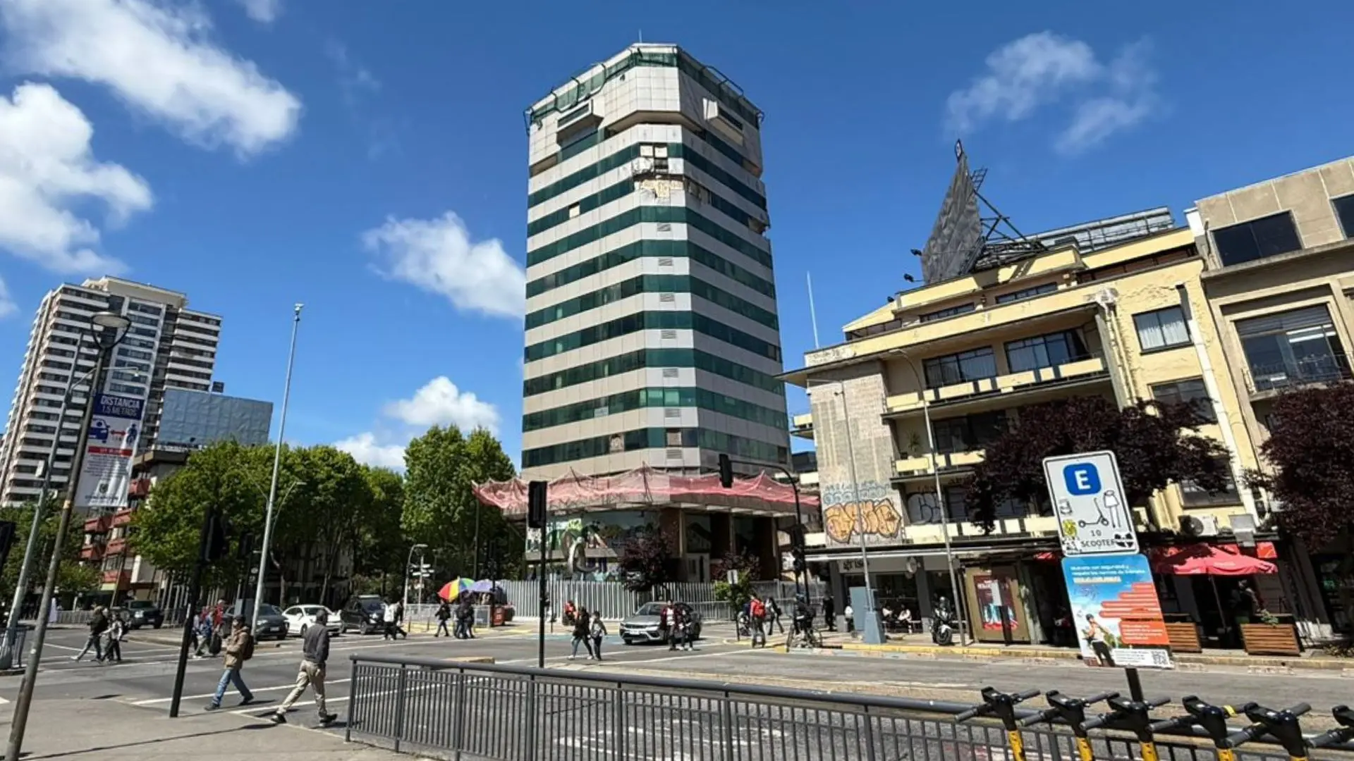 Caja Los Andes y el futuro de su edificio quemado en el centro de Concepción