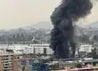 Gigantesco incendio afecta a tienda de neumáticos en Pedro Aguirre Cerda