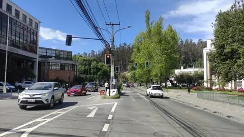 Anuncian nuevos semáforos en concurrida avenida de Concepción para mejorar tiempos de desplazamiento