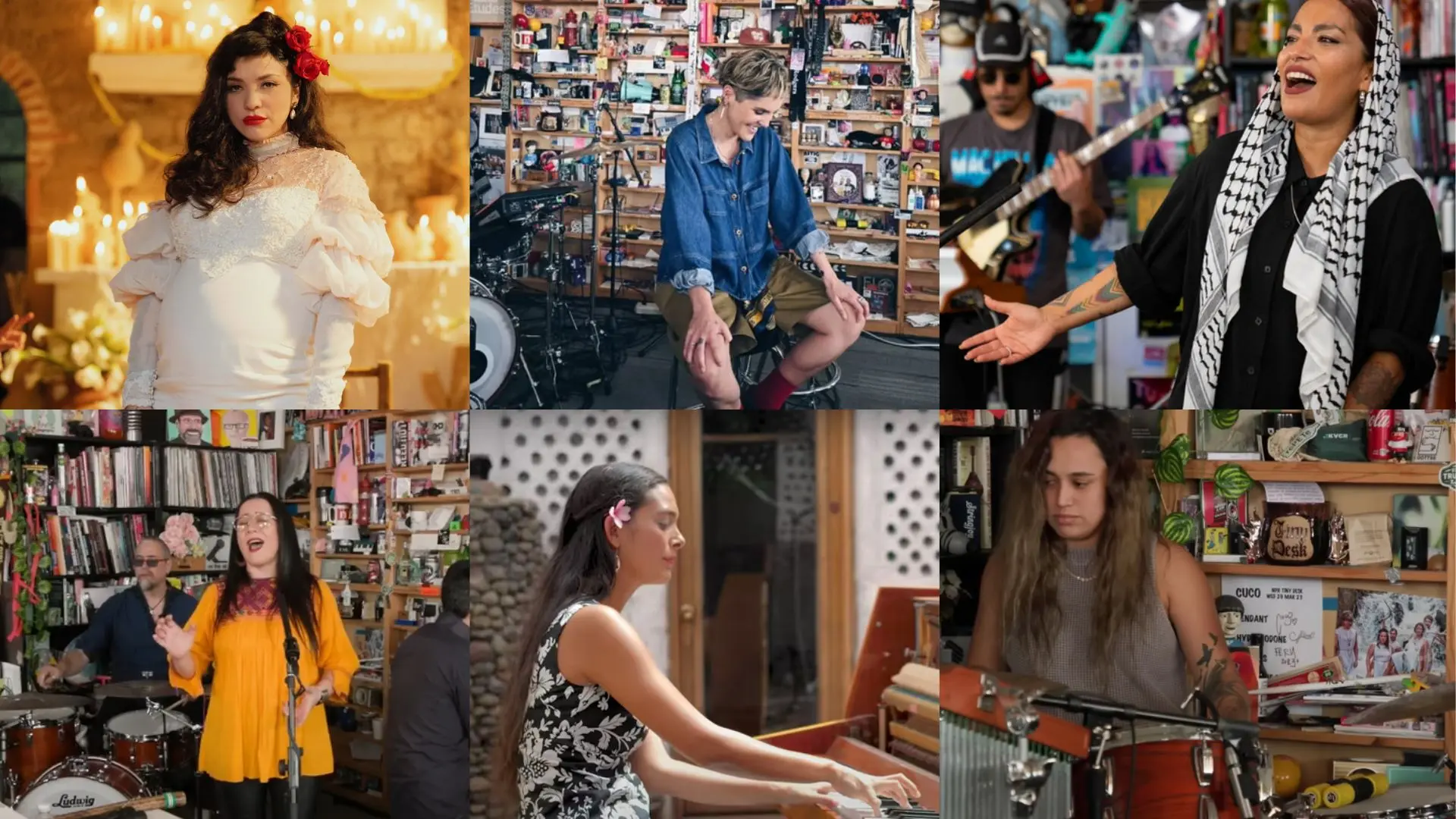 La huella chilena en Tiny Desk: Estas son las cinco artistas nacionales que han pisado las oficinas de la NPR