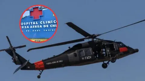 Uniformados de la FACh permanecen fuera de riesgo vital tras accidente aéreo en Campos de Hielo Sur