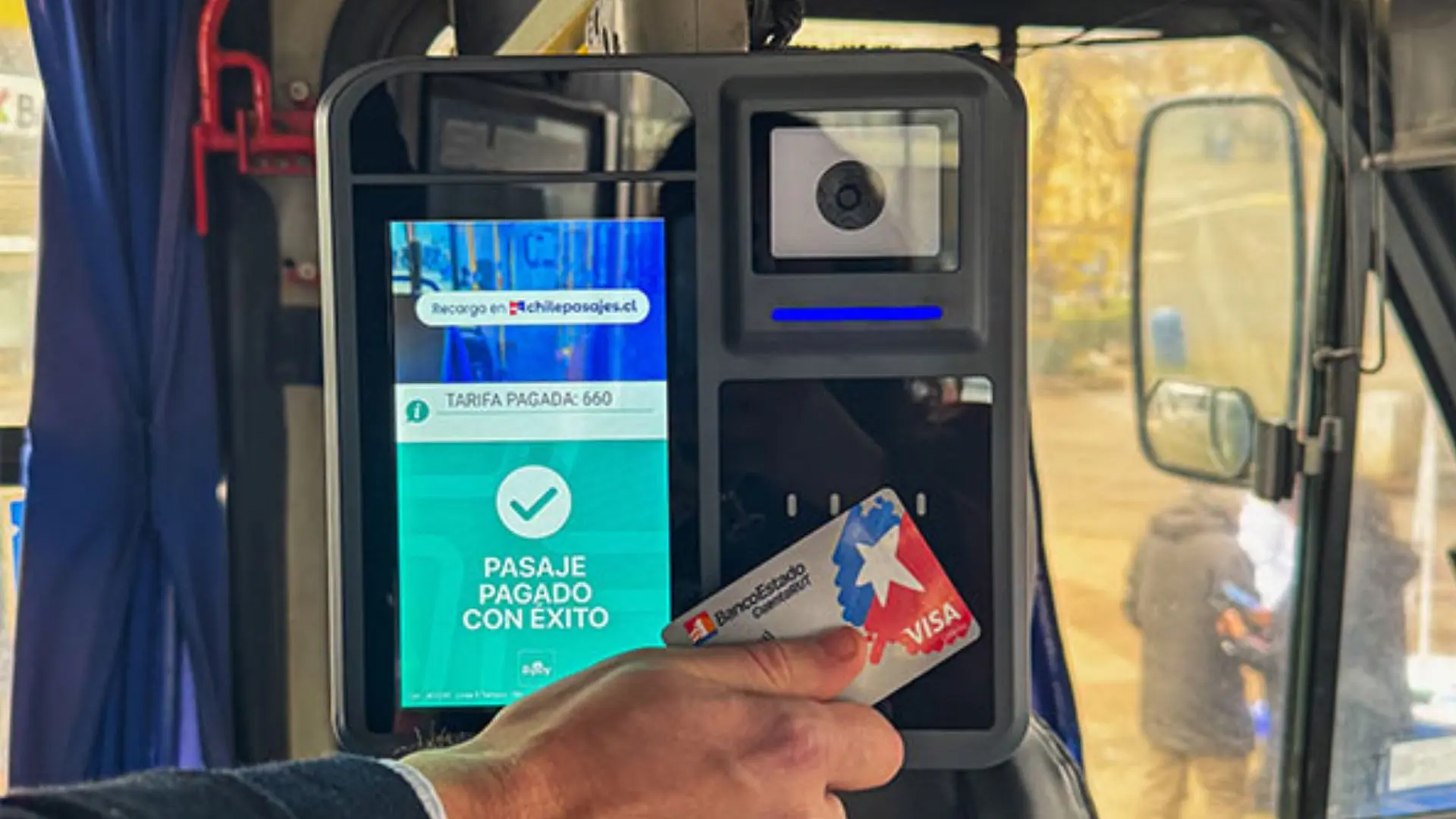 Menos con la Happyland: En 60 días podría comenzar pago electrónico en micros de Concepción con tarjetas bancarias