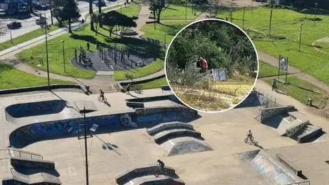 Preocupación en Parque Ecuador por ruco instalado junto al skatepark : Alcalde de Concepción asegura que “lo vamos a retirar”