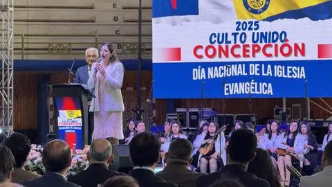 Iglesias evangélicas de Concepción vivieron culto unido