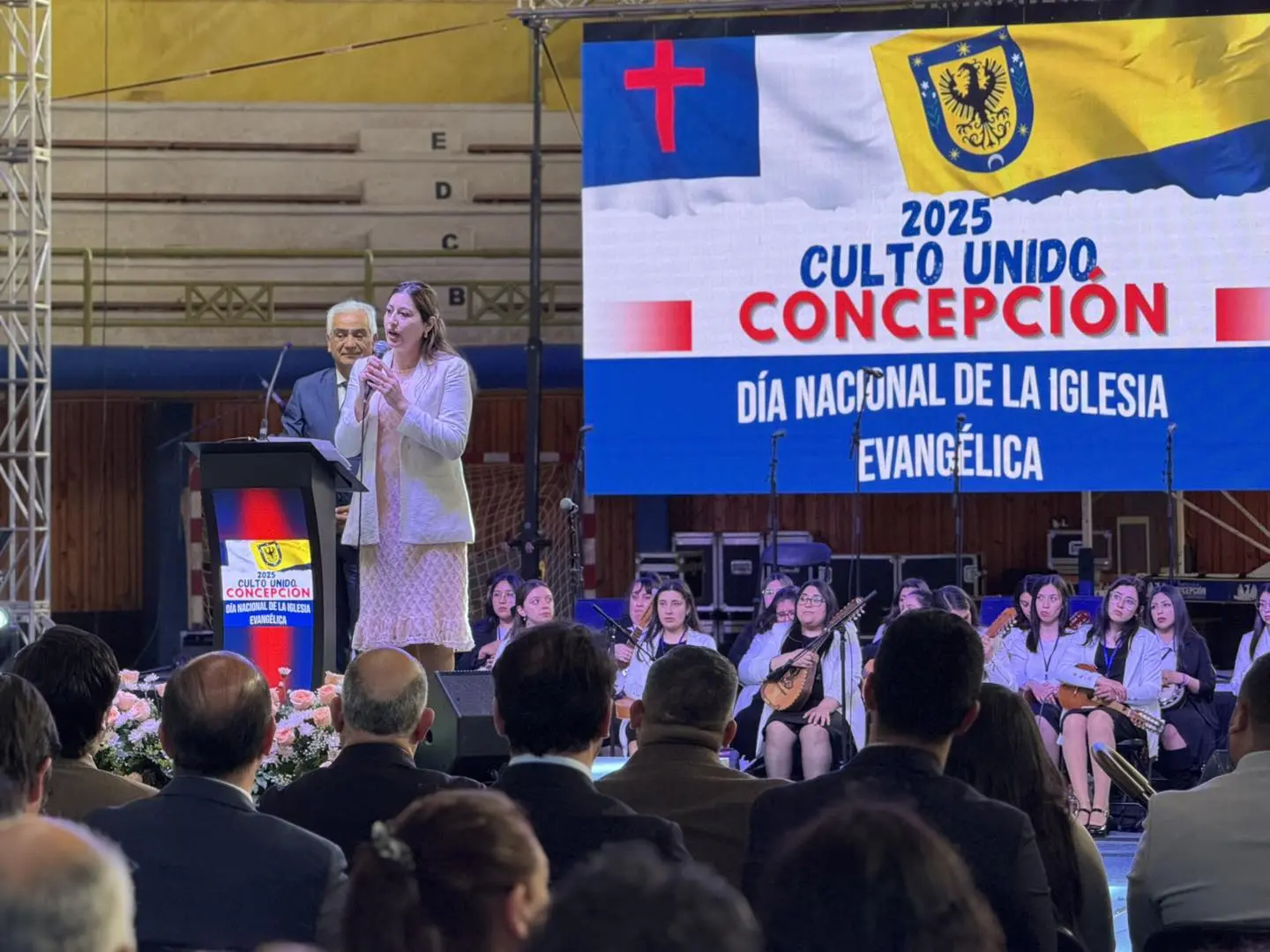 Iglesias evangélicas de Concepción vivieron culto unido