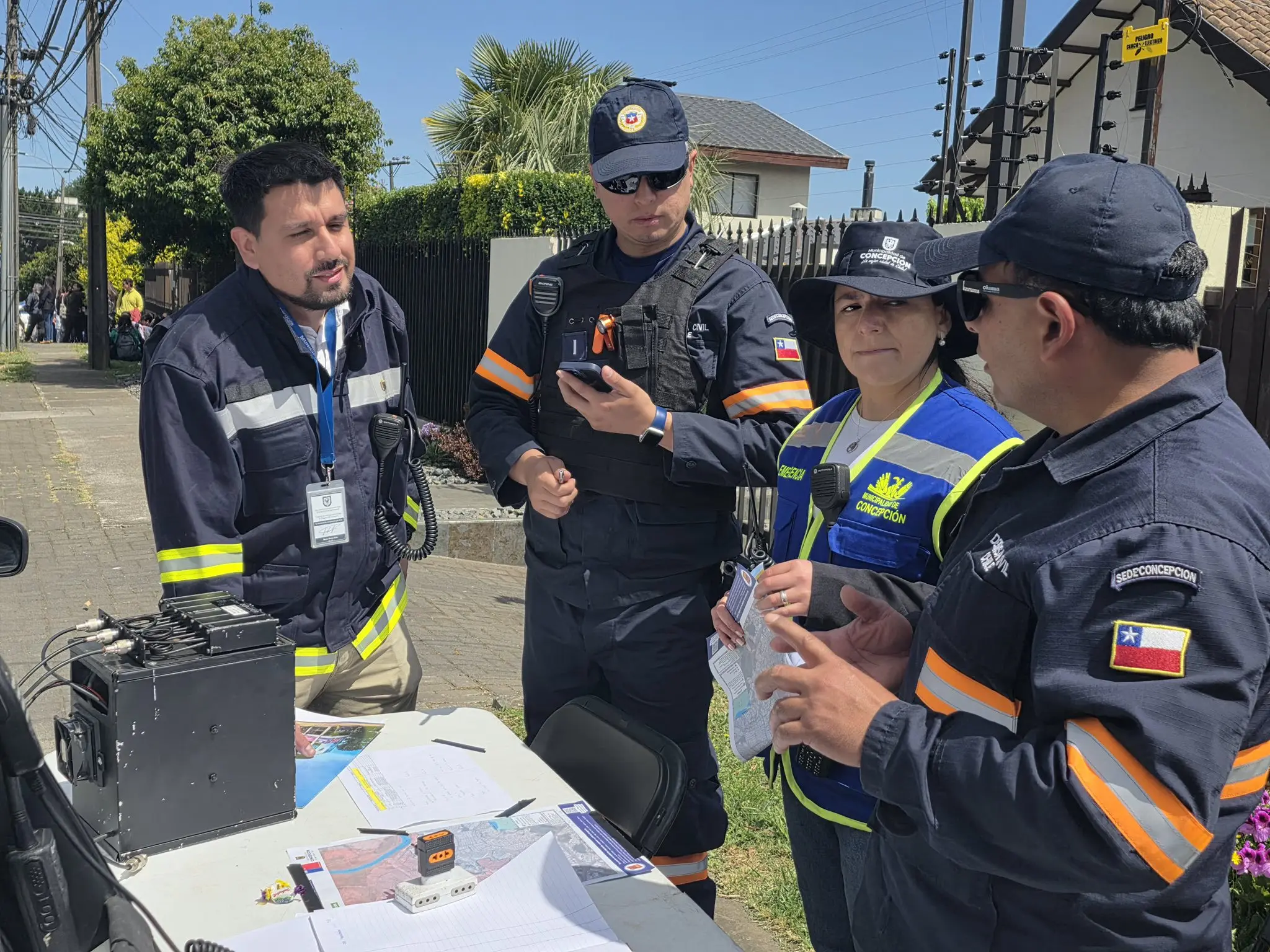 Con gran éxito Concepción llevó a cabo simulacro de tsunami y terremoto