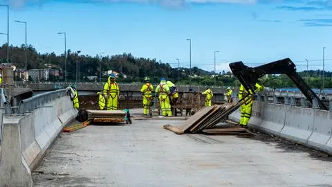 Autoridades realizaron visita técnica a obras del nuevo puente “Chacabuco”