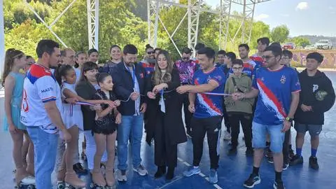 Club de handball Vieux Gaulois inauguró nueva cancha en Concepción