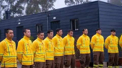 Inauguran nuevos y modernos módulos para brigadistas forestales del Biobío