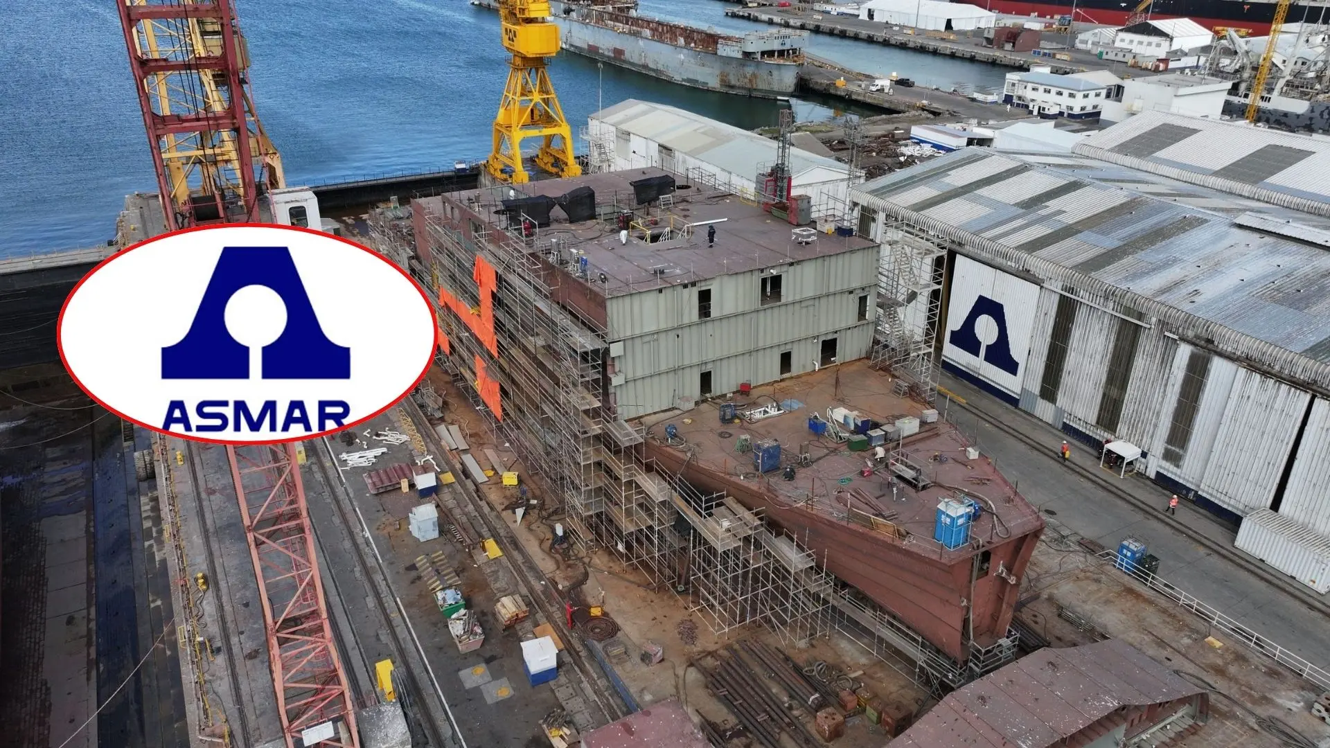 Proyecto Escotillón 4: Primer semestre 2026 se lanza al agua el “Magallanes”, el primer buque multipropósito construido por Asmar Talcahuano