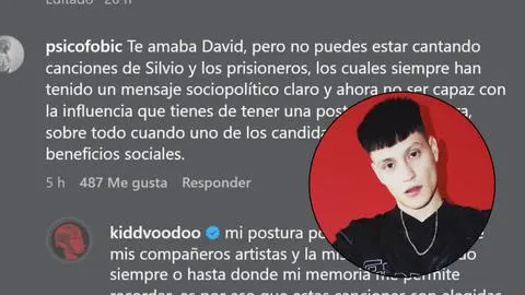 Kidd Voodoo desata las redes tras opinión política: “Es la misma que mis compañeros artistas y la misma que he tenido siempre”