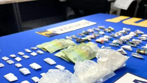 Cae red de microtráfico en Dichato: seis detenidos y más de 4 mil dosis de cocaína base incautadas