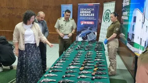 Más de 1200 armas de fuego han sido sacadas de circulación durante 2025 en la Región del Biobío: Valoran entregas voluntarias