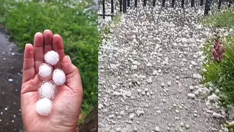 Experto UdeC explica los enormes granizos que sorprendieron al sur de Chile