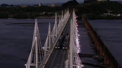 Se realiza la apertura total del Puente Ferroviario: potenciará el transporte en el Gran Concepción