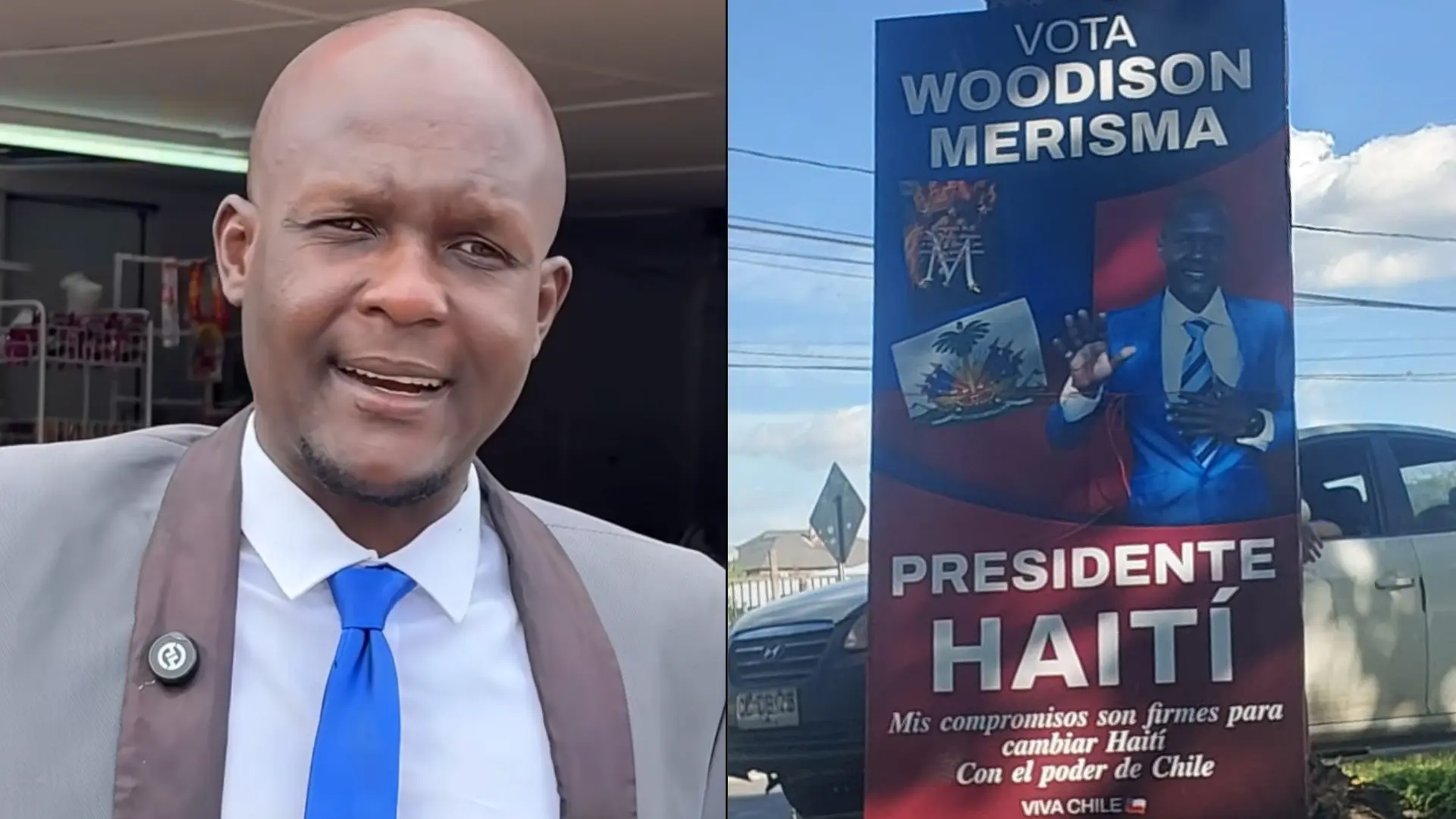 Ciudadano haitiano se postula a la presidencia de su país desde Chillán Viejo a tan solo 6 mil kilómetros de distancia