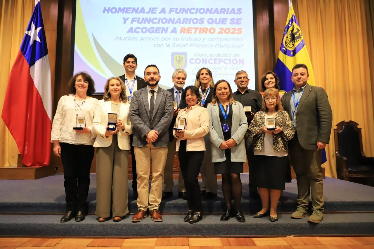Funcionarios de la salud acogidos a retiro fueron reconocidos por municipio de Concepción