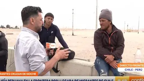 “¿Ustedes saben que no los pueden deportar?”: Rafael Cavada desata la polémica tras diálogo con venezolanos en la frontera