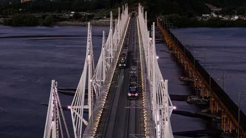 Autoridades dieron el vamos a nuevo puente ferroviario