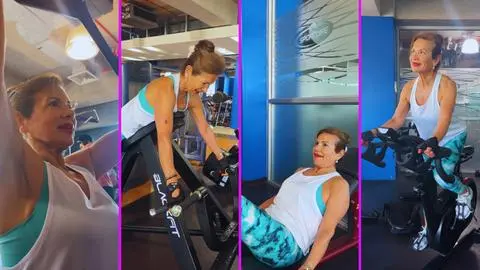 Mujer penquista de 71 años comparte su vida fitness en redes sociales y sorprende por su increíble estado y resistencia física