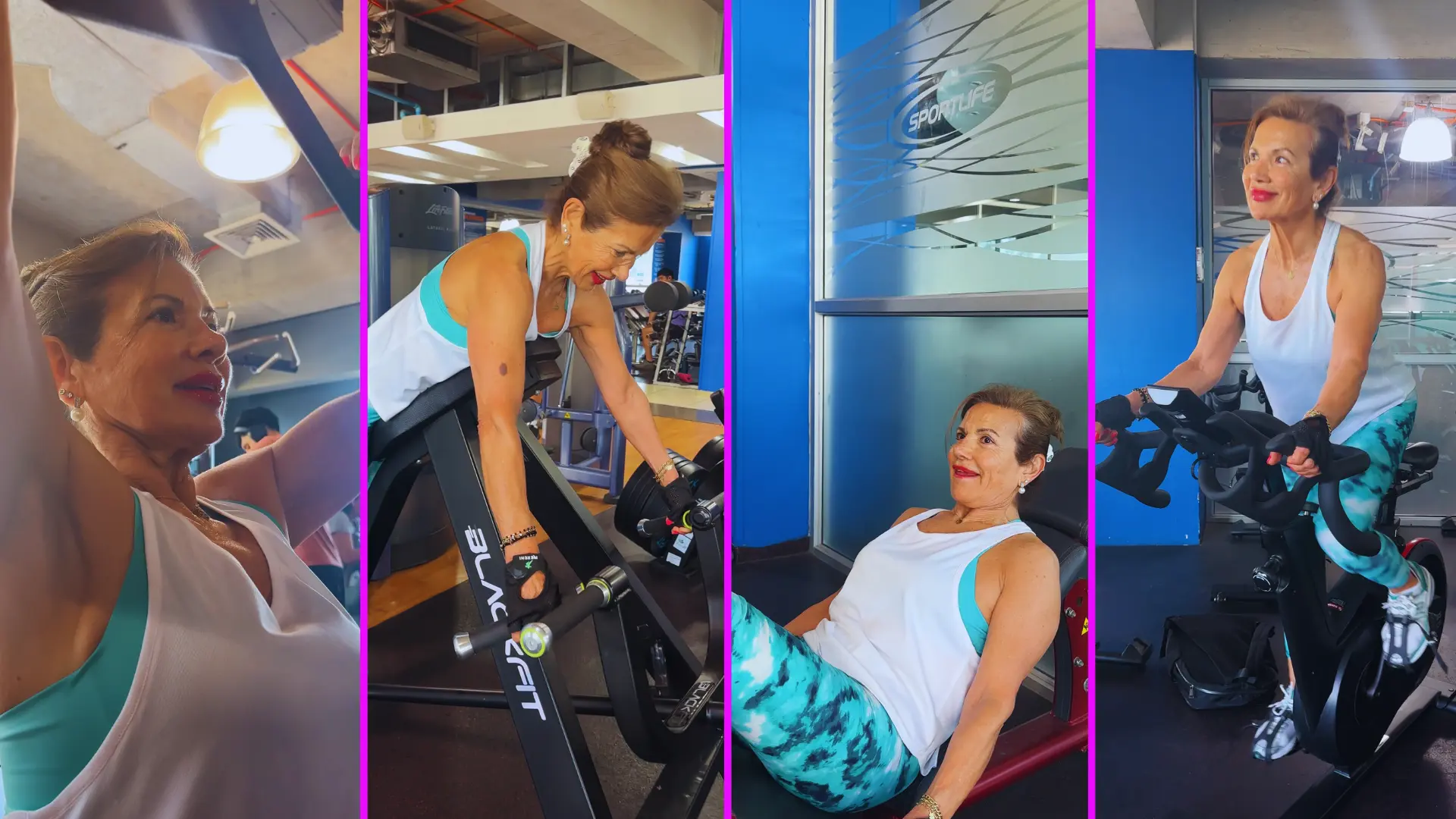 Mujer penquista de 71 años comparte su vida fitness en redes sociales y sorprende por su increíble estado y resistencia física