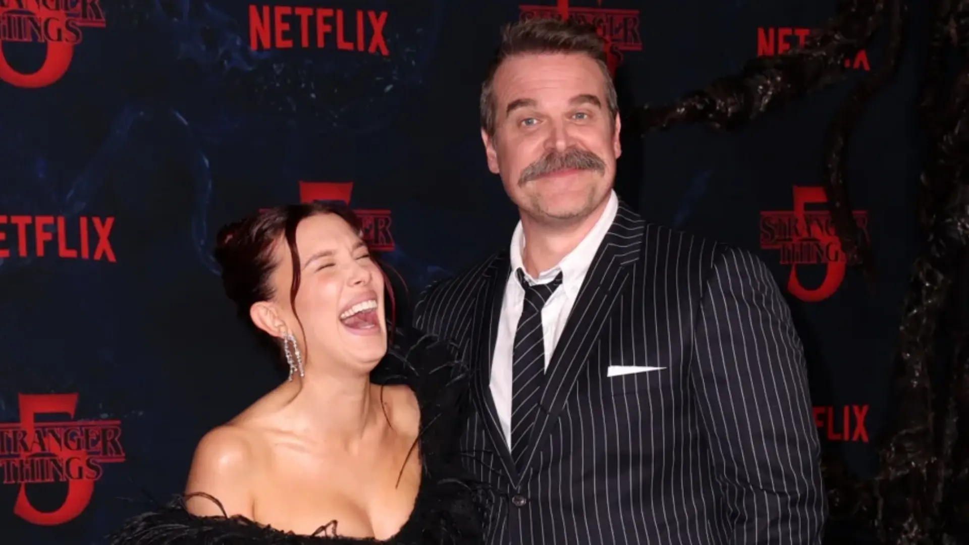 Millie Bobby Brown y David Harbour calman rumores tras presunta denuncia por acoso laboral