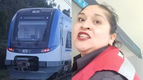 EFE Sur exige salida de guardia que agredió a mujer en silla de ruedas en estación del Biotren en Coronel