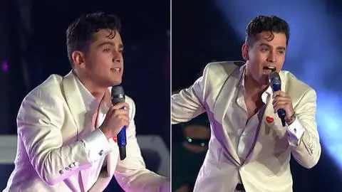 Penquista Nico Ruiz cautivó al Estadio Nacional en cierre de la Teletón 2025: Cantó junto a Emilia Dides, Bray On y Jeremy Rojas