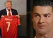 Cristiano Ronaldo sorprende con elogio a Donald Trump: “Es uno de los hombres que puede ayudar a cambiar el mundo”