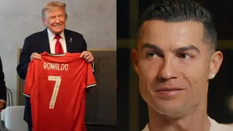 Cristiano Ronaldo sorprende con elogio a Donald Trump: “Es uno de los hombres que puede ayudar a cambiar el mundo”