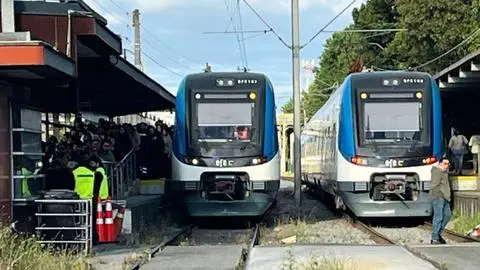 EFE Sur toma acciones legales tras robo de cables que paralizó el servicio del Biotren en hora punta