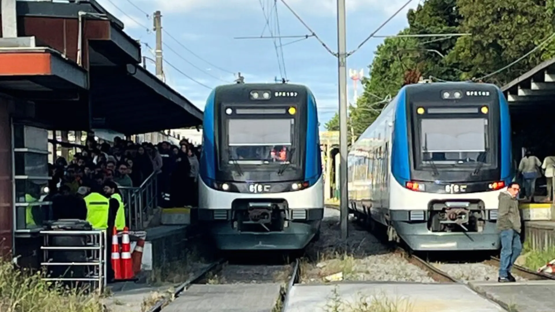 Robo de cables provoca retrasos en servicios ferroviarios del tramo Corto Laja