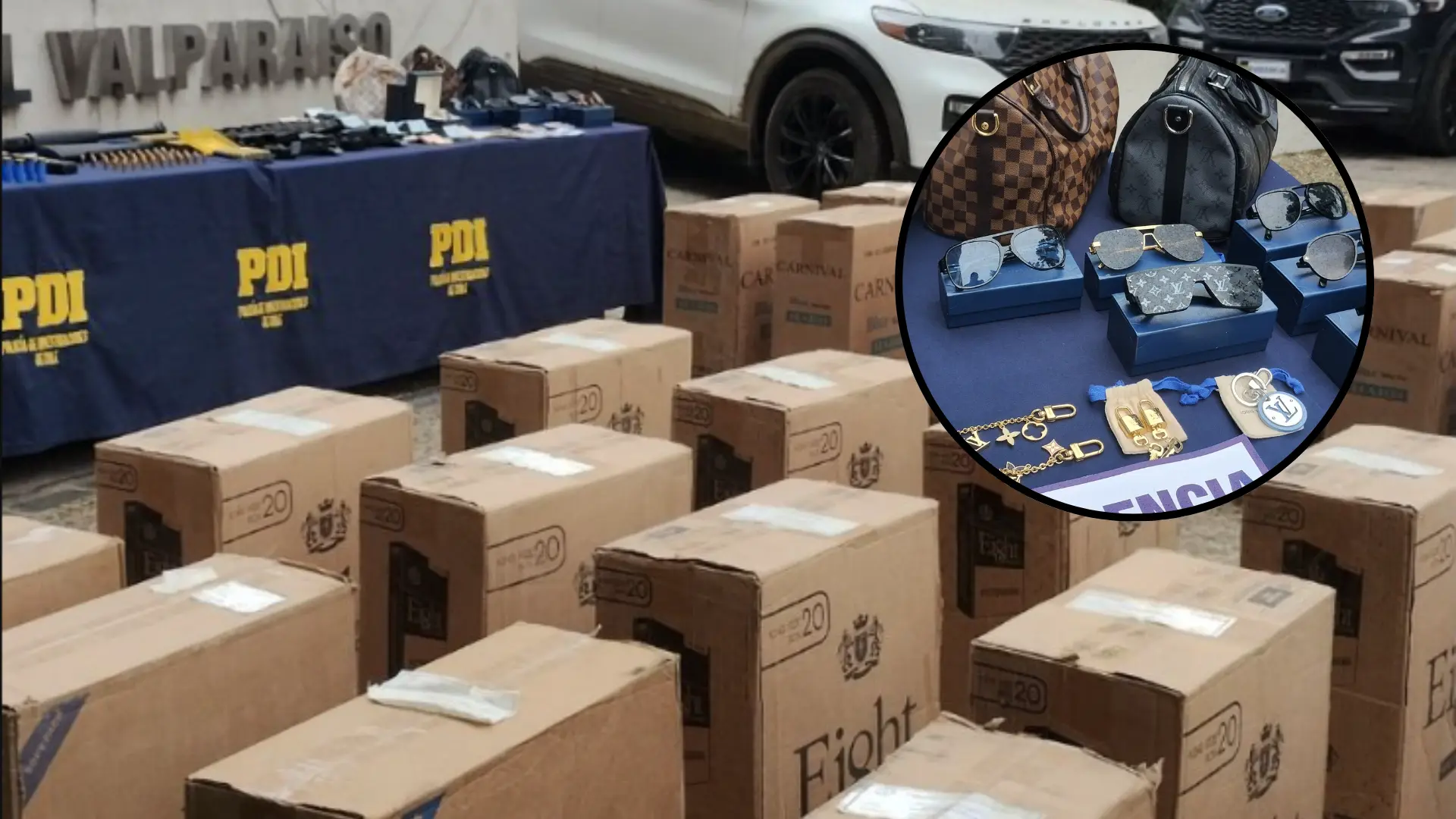 Funcionario de Aduanas apoyó el contrabando de un millón de cajetillas de cigarros