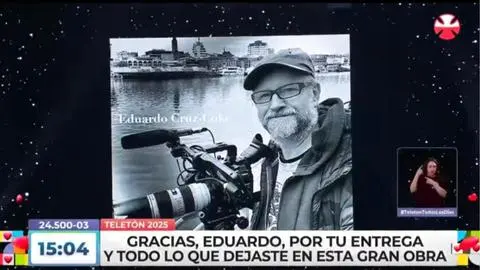 Teletón rinde emotivo homenaje a Eduardo Cruz-Coke y a reconocidas figuras del espectáculo nacional