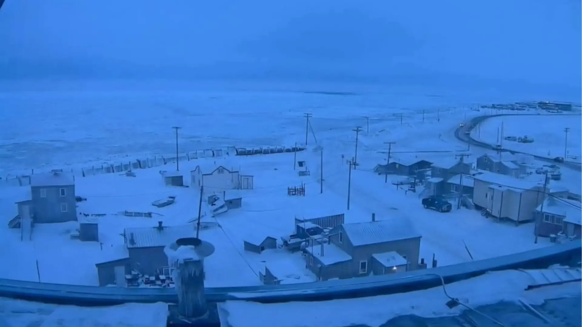 El sol se fue por dos meses: Utqiagvik inicia su impactante noche polar