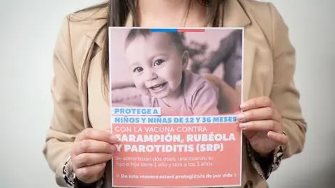 Seremi de Salud refuerza el llamado a actualizar la vacunación contra el sarampión por alerta epidemiológica