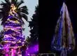Árbol de Navidad de Tomé generó ola de críticas por particular decoración
