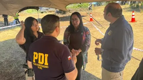 Hallan cuerpos de hombre y niño que cayeron desde moto de agua al embalse de Coihueco