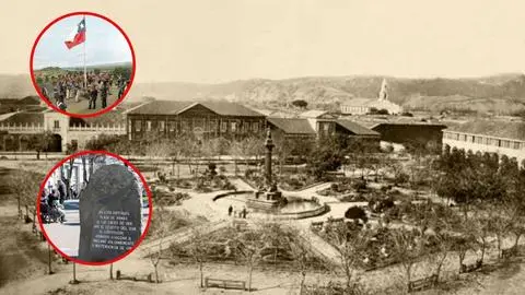 Los hitos que permanecen y que recuerdan la proclamación de la Independencia de Chile en Concepción un primero de enero