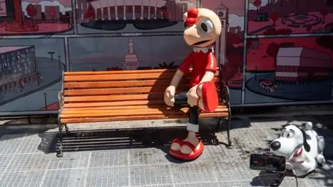 ¡Condorito regresa a Concepción! El ícono del centro vuelve tras mejoras en espacios peatonales