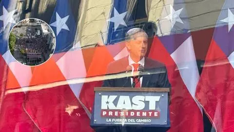 Kast vuelve a aplicar vidrio blindado en Concepción y envía desafiante mensaje a “ella, la bella”: “No le tengo miedo a nada”