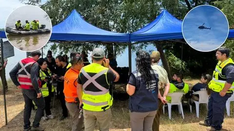Continúa la búsqueda de dos personas que se habrían ahogado en embalse Coihueco